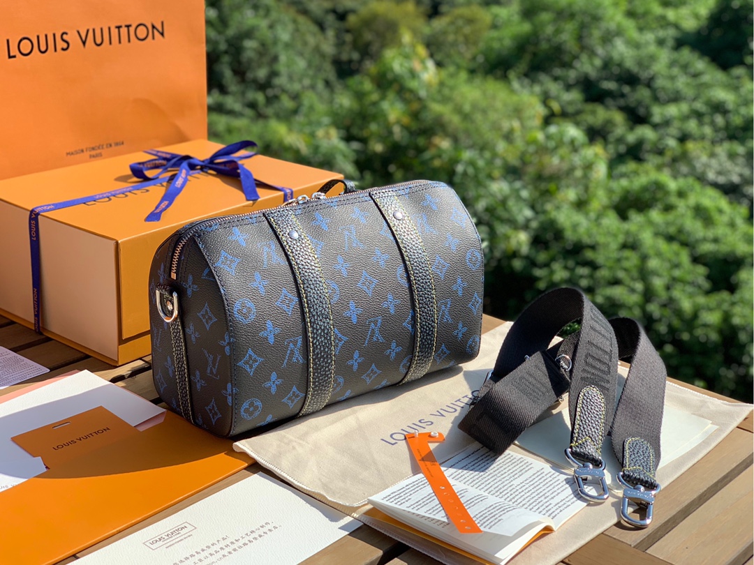 🌼 m46339尺寸27-17-13cm海外原厂渠道特供，Lv City Kee🌼Pall 旅行袋浓缩经