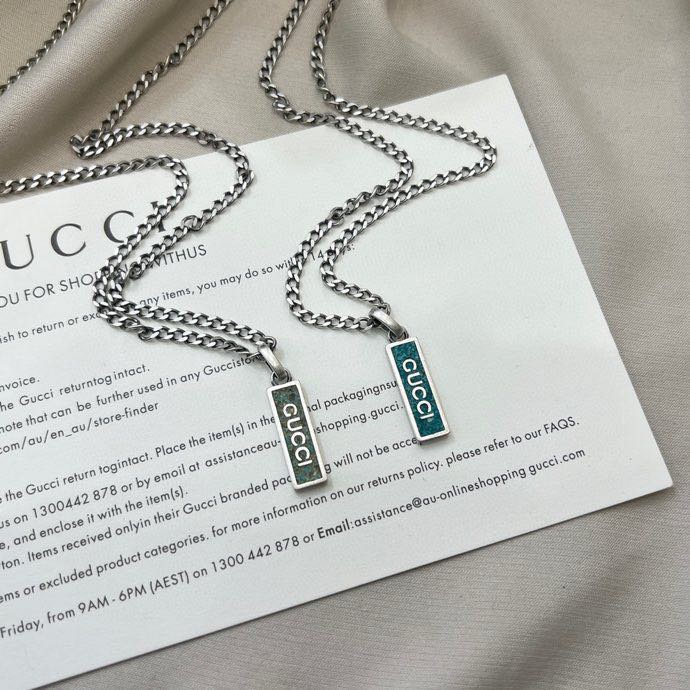 NO:101336,Gucci sterling silver enamel pendant necklace size 505cm, Gucci necklace, gucci, gucci, necklace, pure silver19860909Gucci古驰纯银珐琅吊坠项链 尺寸505cm,古驰项链,gucci,gucci,necklace,pure silver,Jewelry