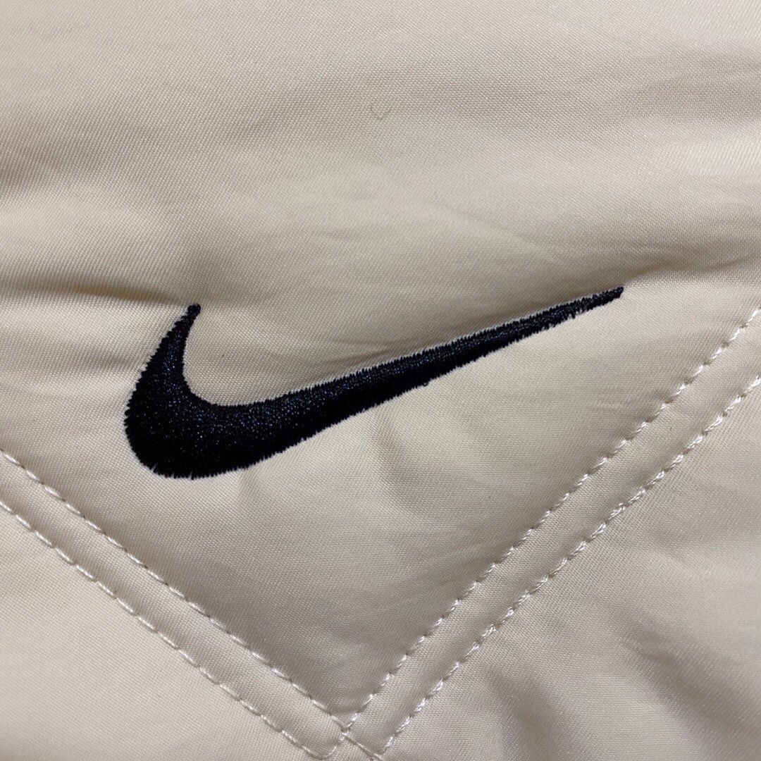 250 Nike复古菱格背后logo贴布绣棒球服棉服夹克外套