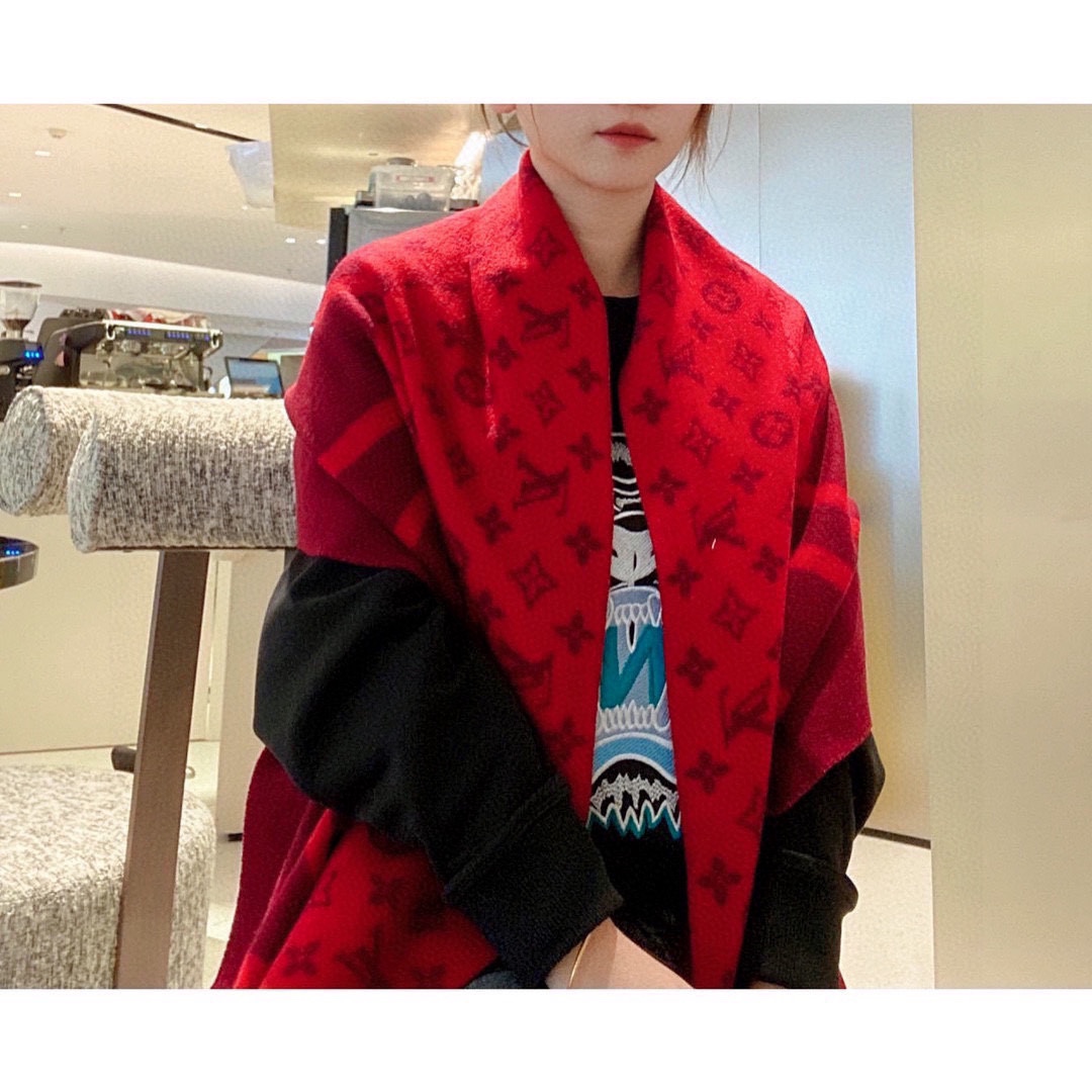 Louis Vuitton Scarf Shawl Cashmere