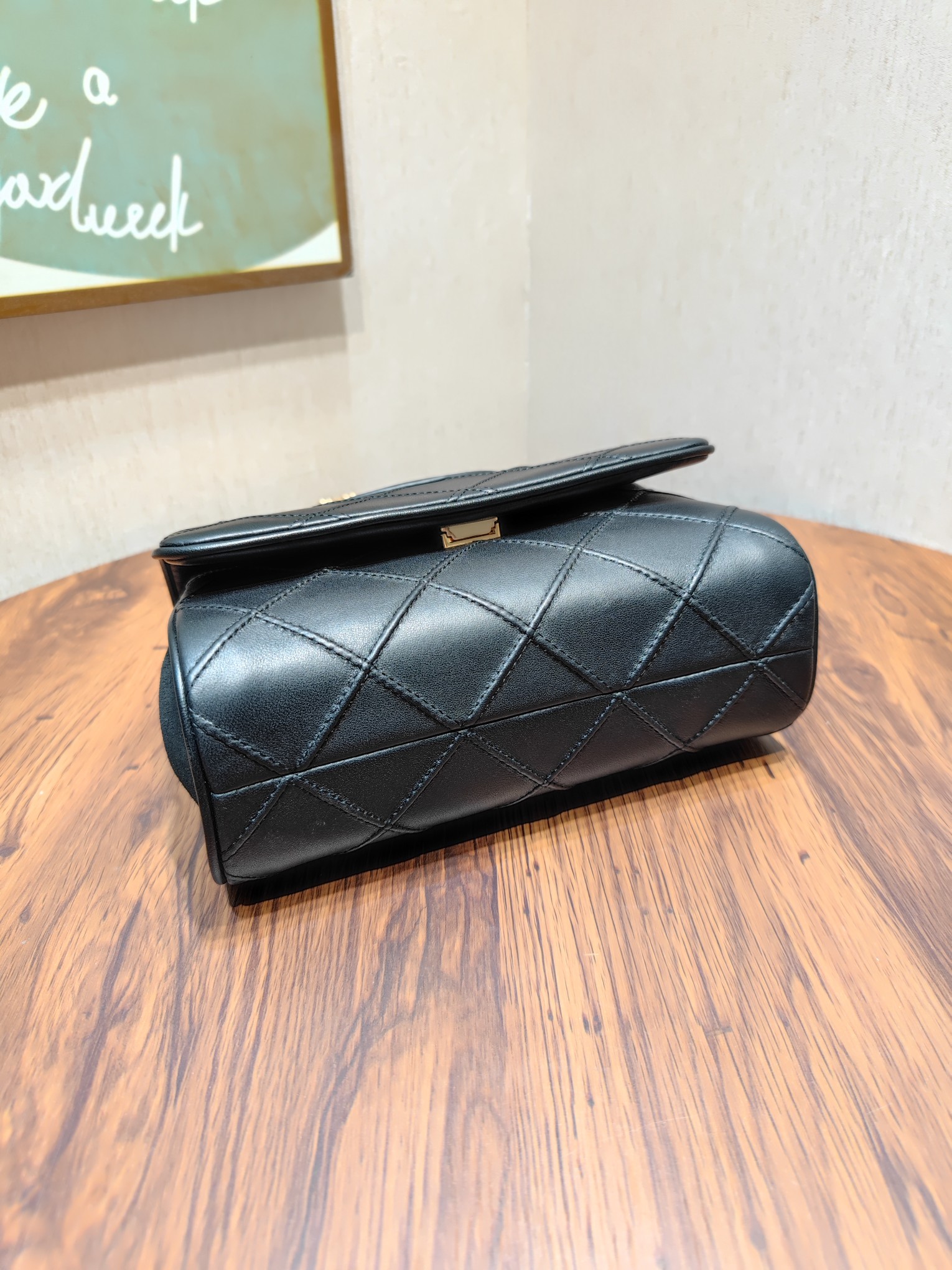 Tory Burch 编号740 TORY BURCH 汤丽柏琦 FLEMING中号软皮链条肩背包