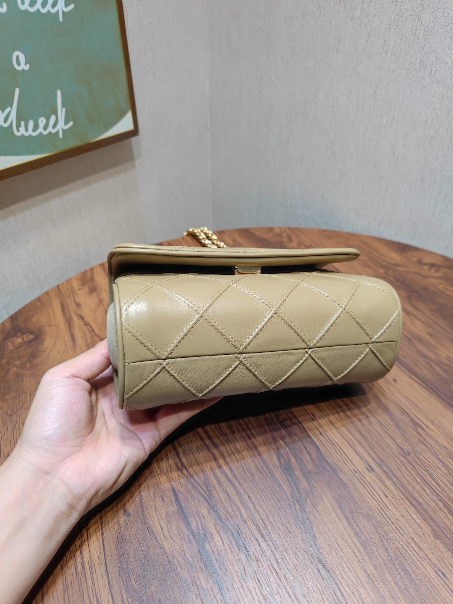 Tory Burch 编号740 TORY BURCH 汤丽柏琦 FLEMING中号软皮链条肩背包