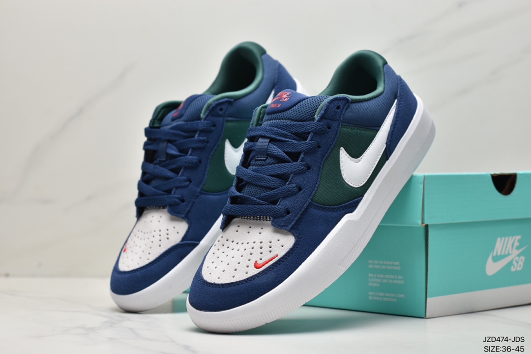 140 全新耐克Nike SB Force 58”Navy/Grey/White/Red”SB空军CZ2959-403
