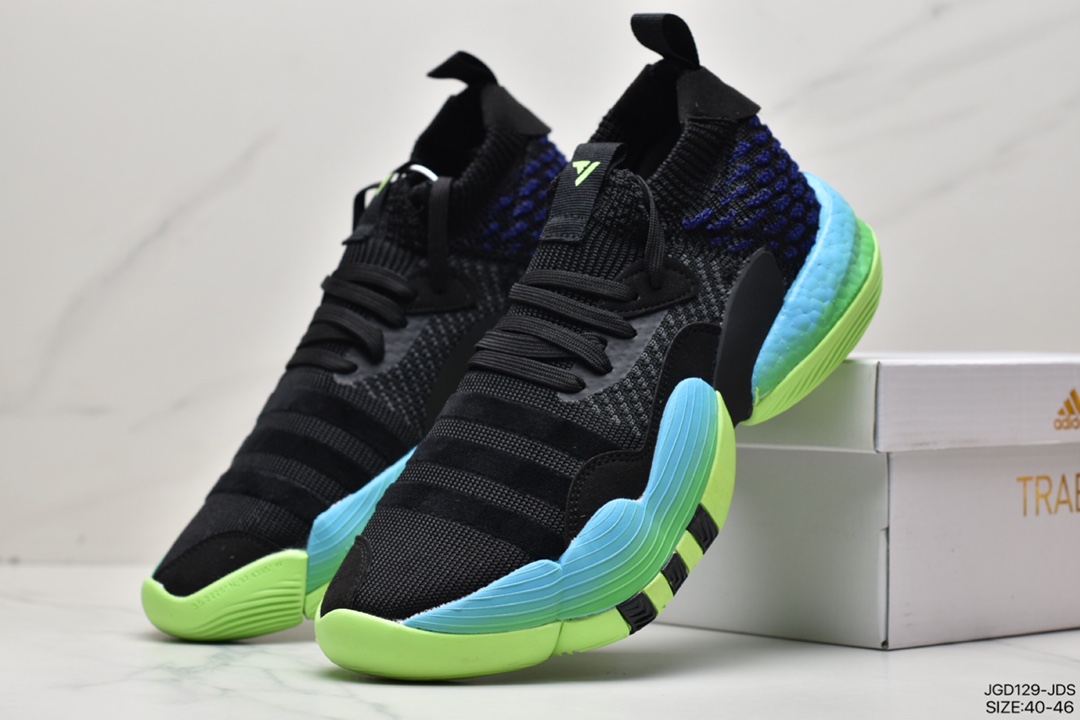 Adidas/ men's shoes full palm BOOST midsole cushioning technology basketball shoes