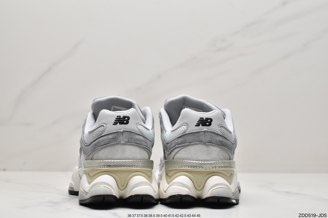 New Balance 9060”Classic Grey” series retro all-match daddy style casual sports running shoes U9060GRY