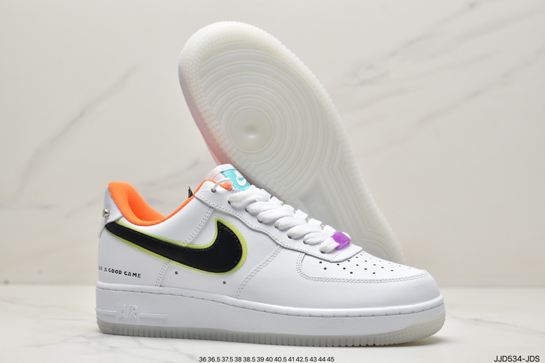 130 耐克Nike Air Force 1 Low 联名款空军一号低帮百搭休闲运动板鞋DM0970-111