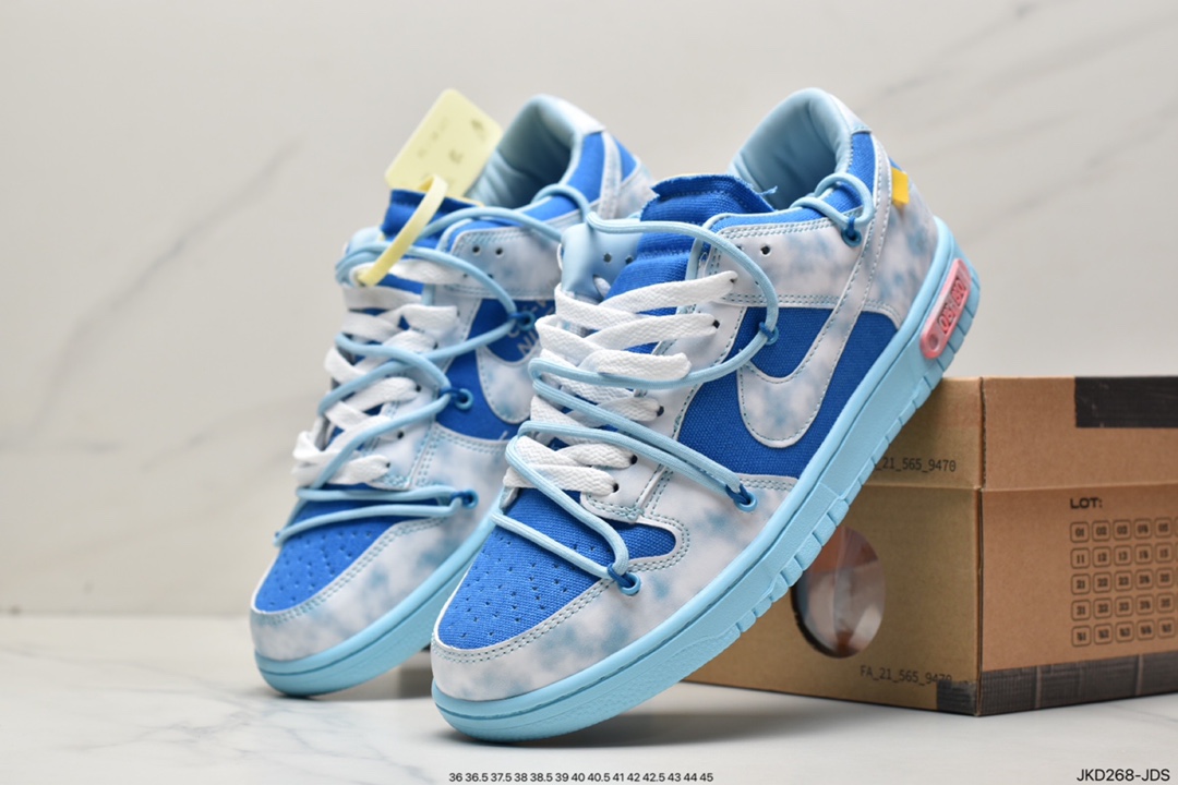 160 设计师独立品牌Off-White x Nike SB Dunk Low”The 15/50扣篮DM1602-113