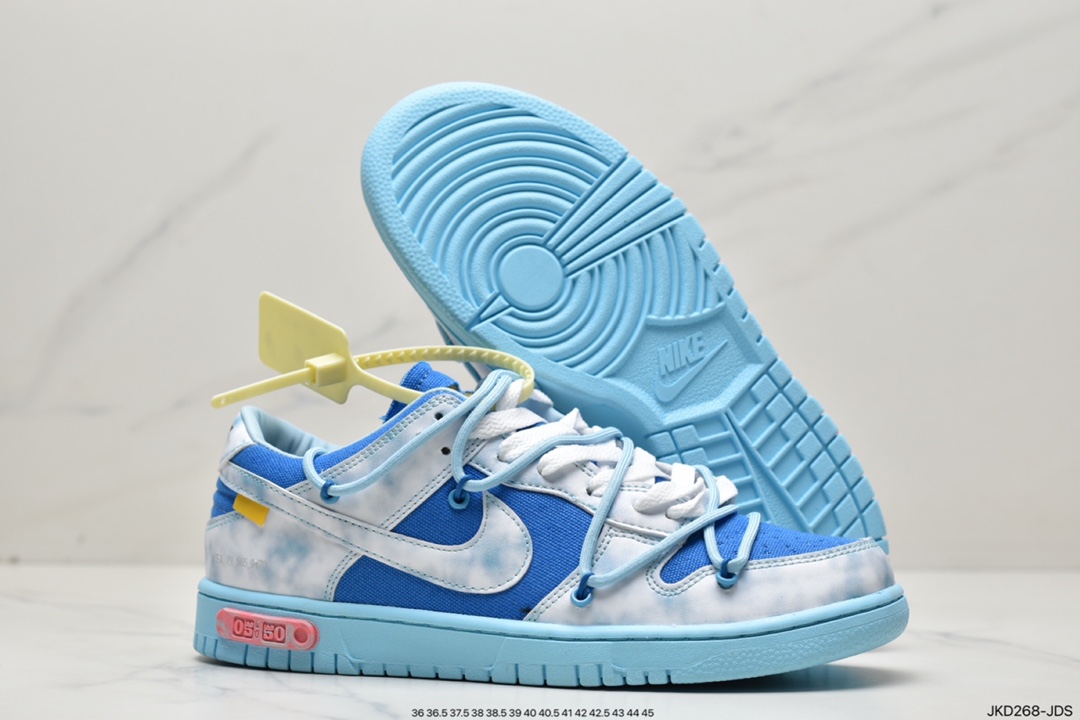 160 设计师独立品牌Off-White x Nike SB Dunk Low”The 15/50扣篮DM1602-113