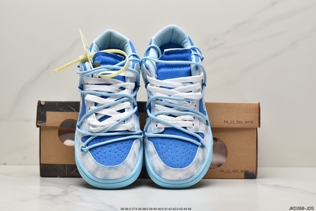 160 设计师独立品牌Off-White x Nike SB Dunk Low”The 15/50扣篮DM1602-113