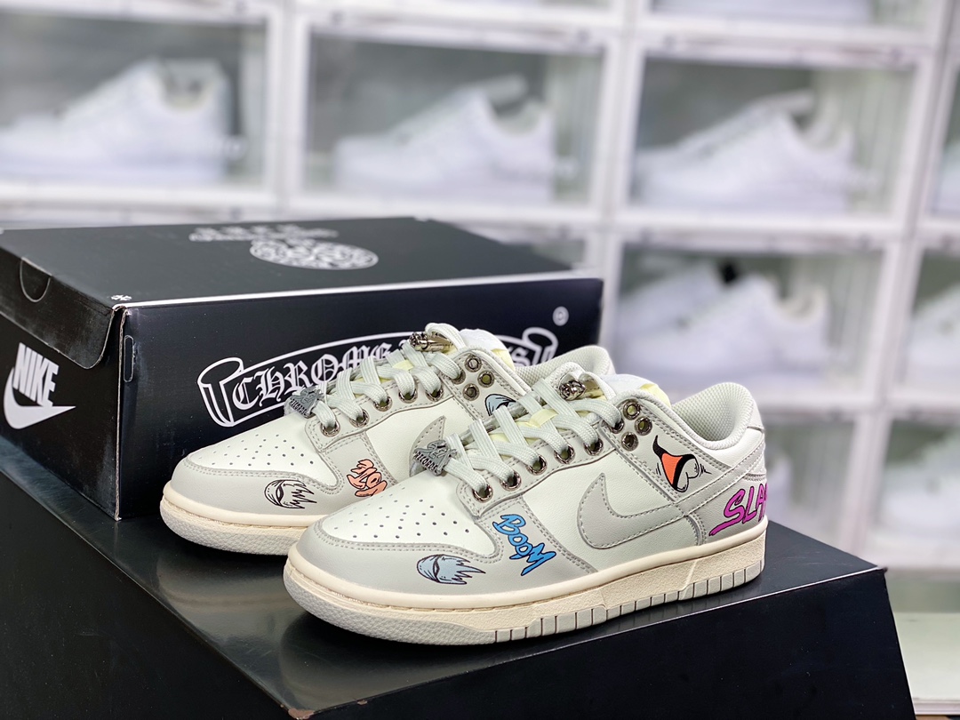 360 Chrome Hearts x SB Dunk Low”Sex Records”扣篮系列低帮DD1503-103