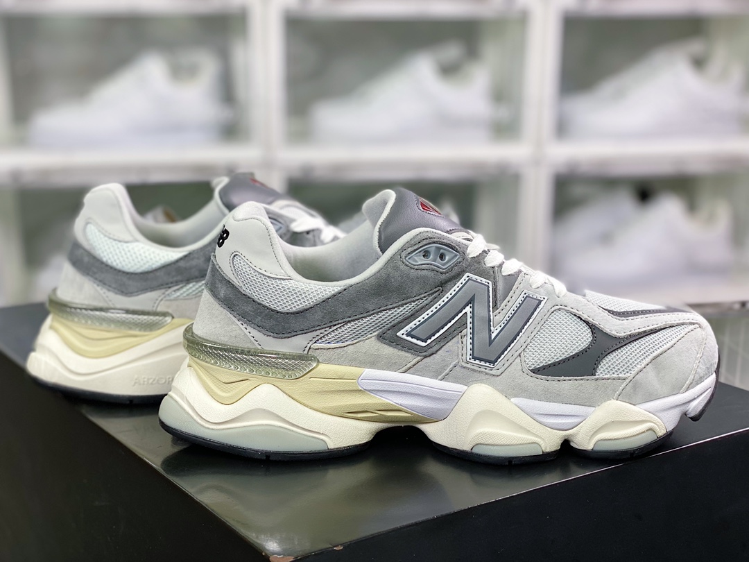 NB 9060 ”Classic Grey” series retro all-match daddy style casual sports running shoes ”Yuanzu Gray” U9060GRY