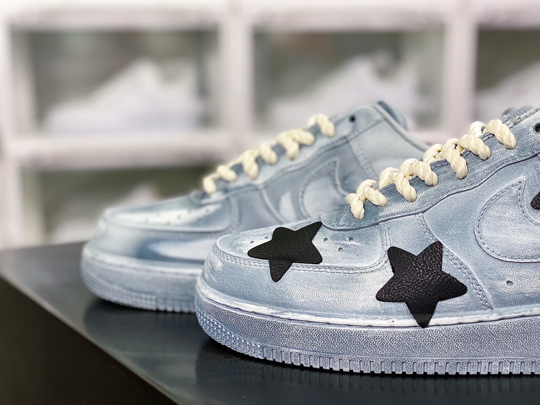 260  Air Force 1'07 Low”Grey/Black/Pentagram”空军一号CW2288-111
