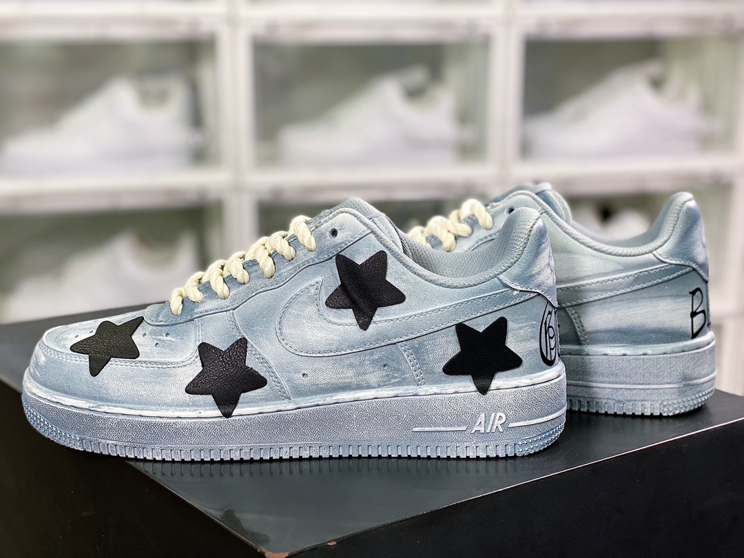 260  Air Force 1'07 Low”Grey/Black/Pentagram”空军一号CW2288-111