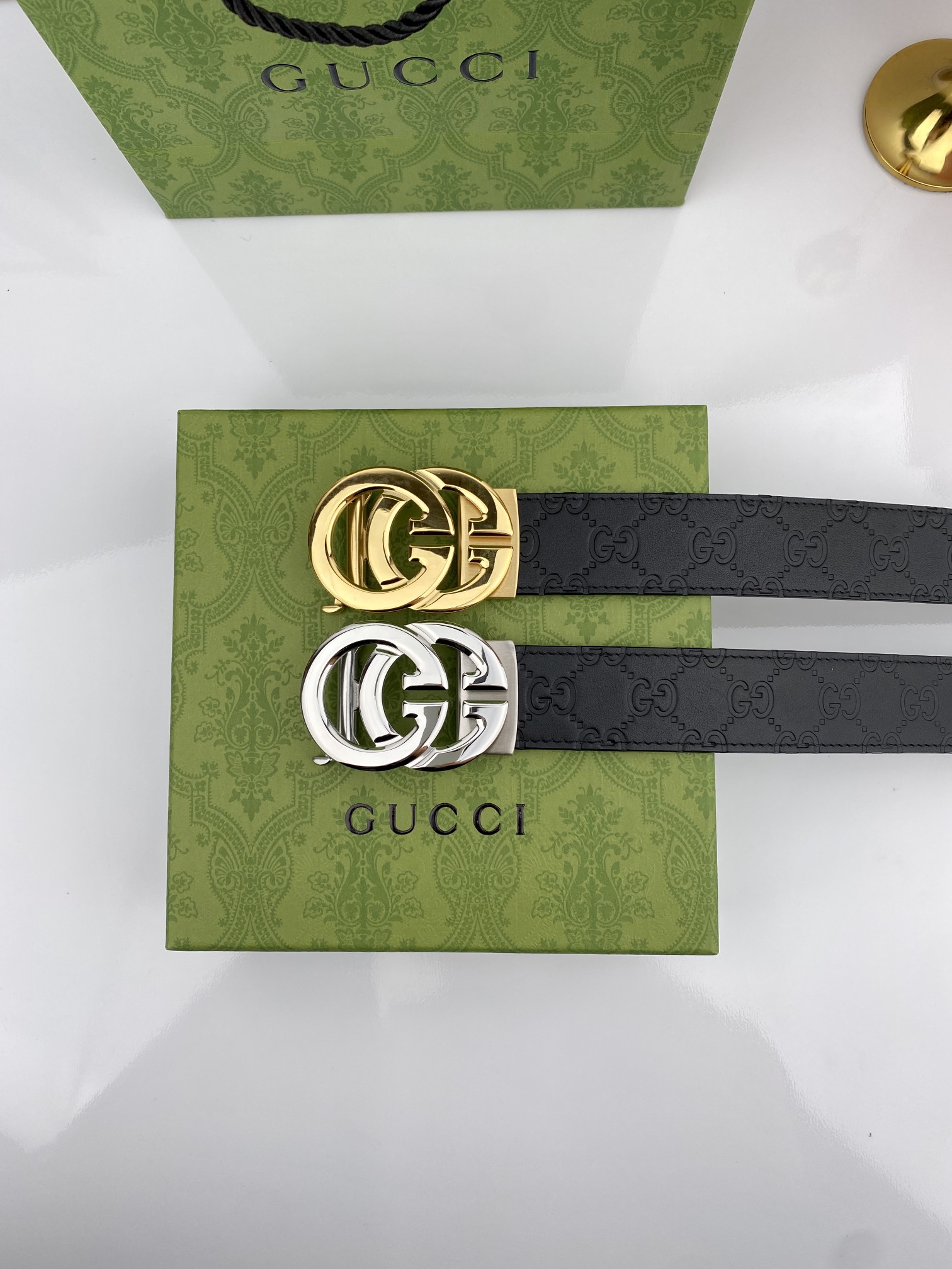 配全套包装礼盒Gucci进口原版头层