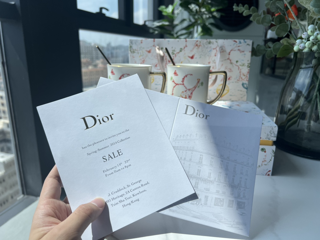 Dior Mug and Spoon Gift Set (Set of Two - Comprehensive 8