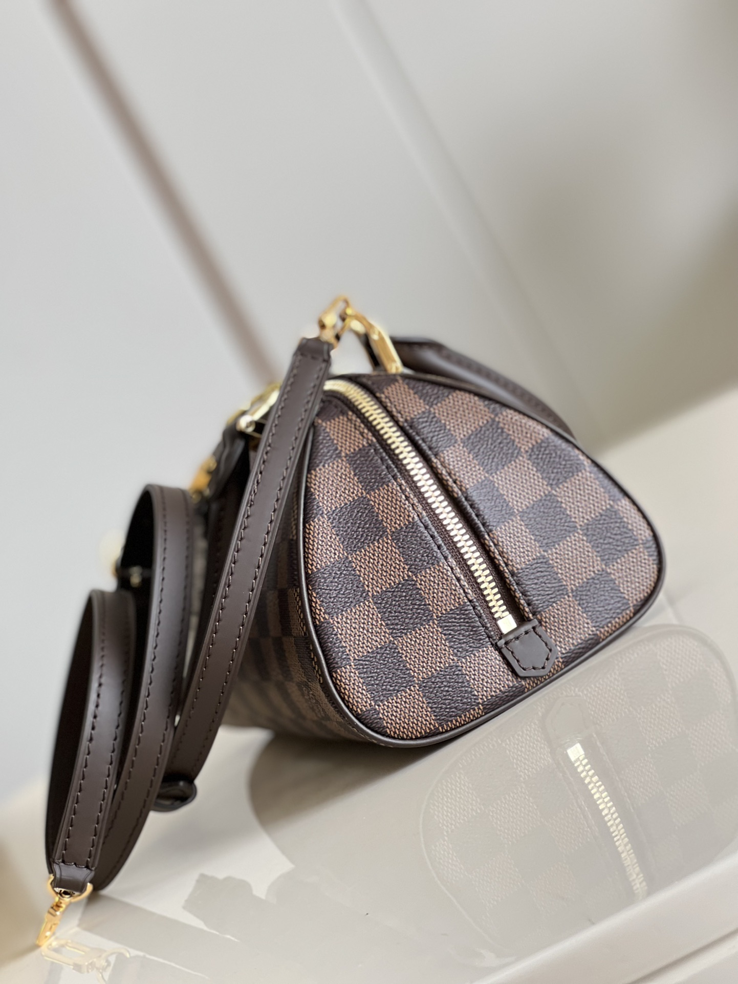 路易威登 Louis Vuitton 高定典藏经典高奢皮具手袋托特包斜挎包女包 #D6BC65DB 4