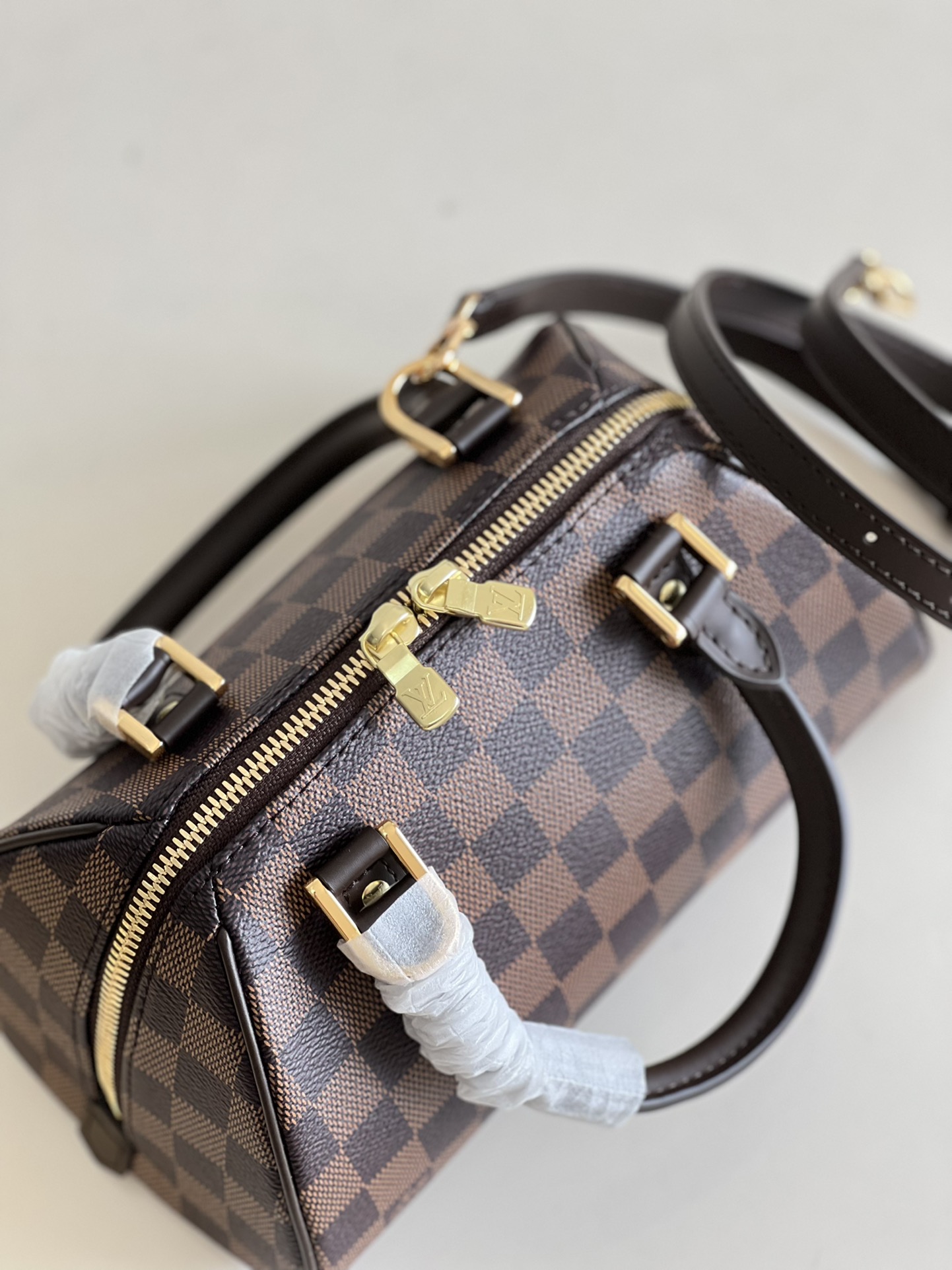 路易威登 Louis Vuitton 高定典藏经典高奢皮具手袋托特包斜挎包女包 #D6BC65DB 6