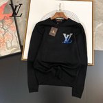 Louis Vuitton Clothing Knit Sweater Men Knitting Wool Fall/Winter Collection