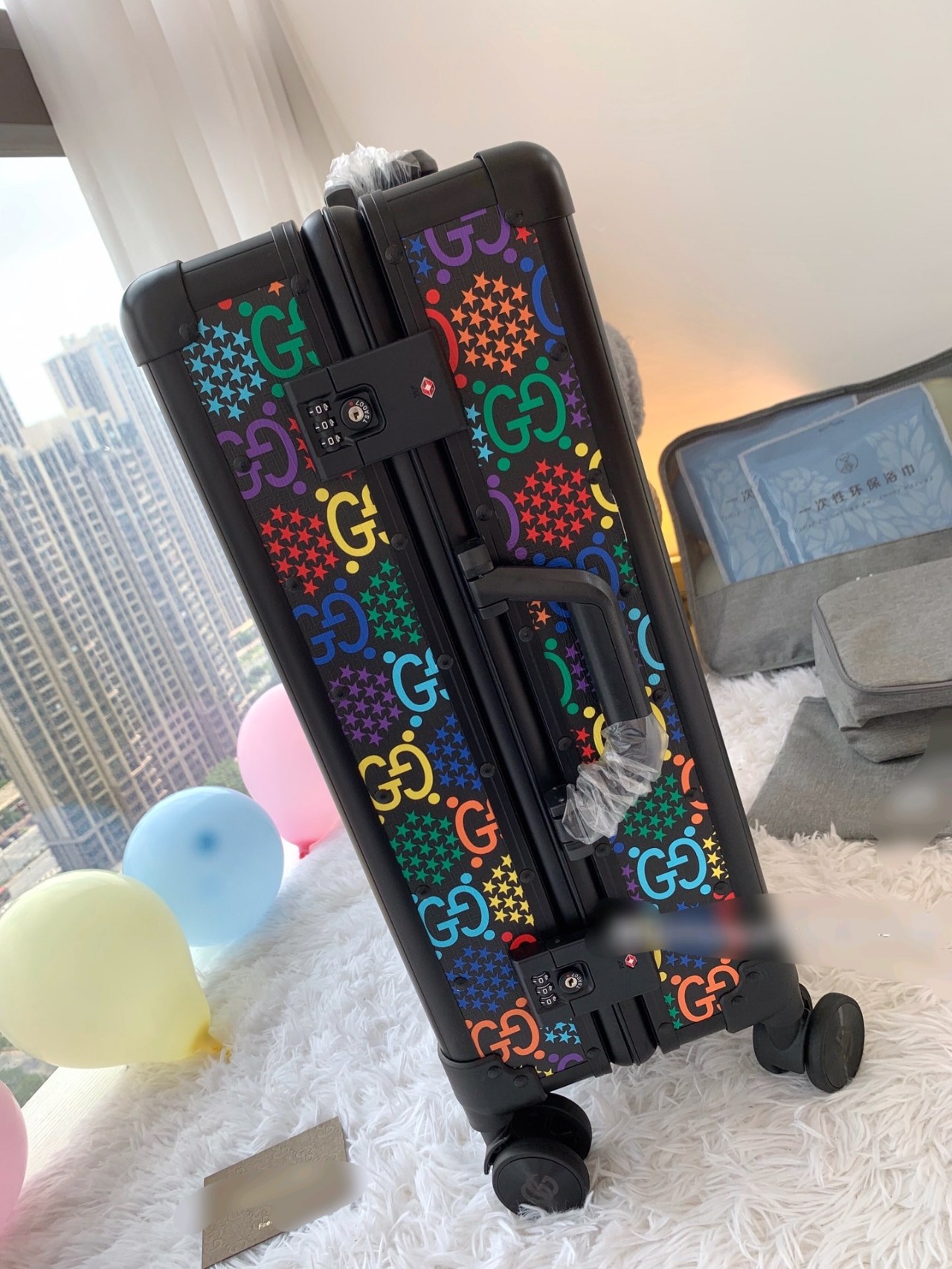 [Trolley Cases]Valley. riding Luggagetrolley caseAnother set of new fashio