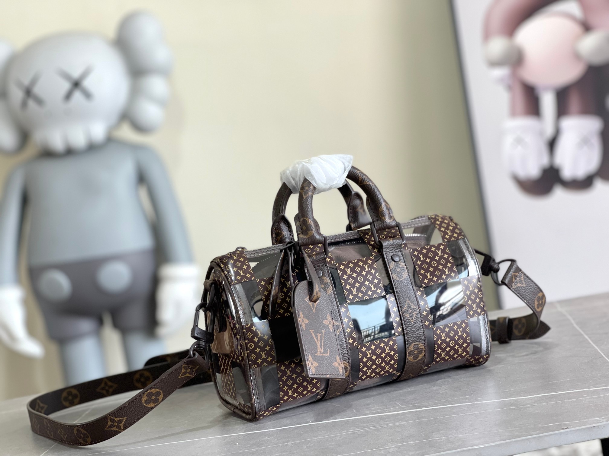 Louis Vuitton LV Keepall Toile Mini M20872