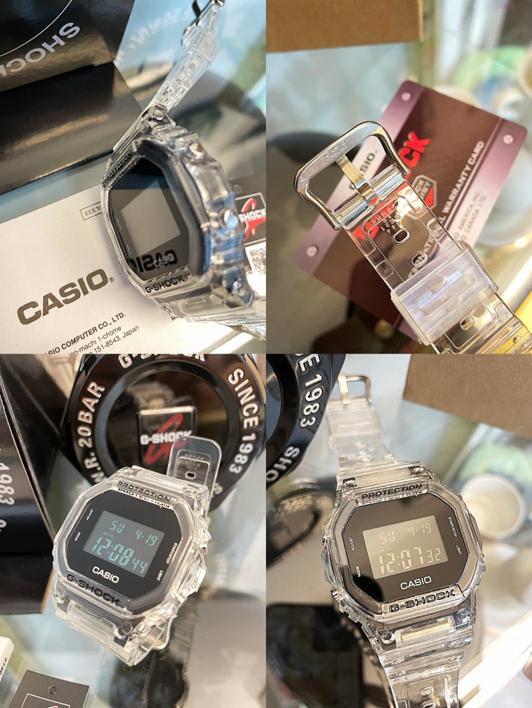 Casio G-SHOCK Ice 2.0 Series: Classic Square DW-5600 in White Resin Watch - 图片 5