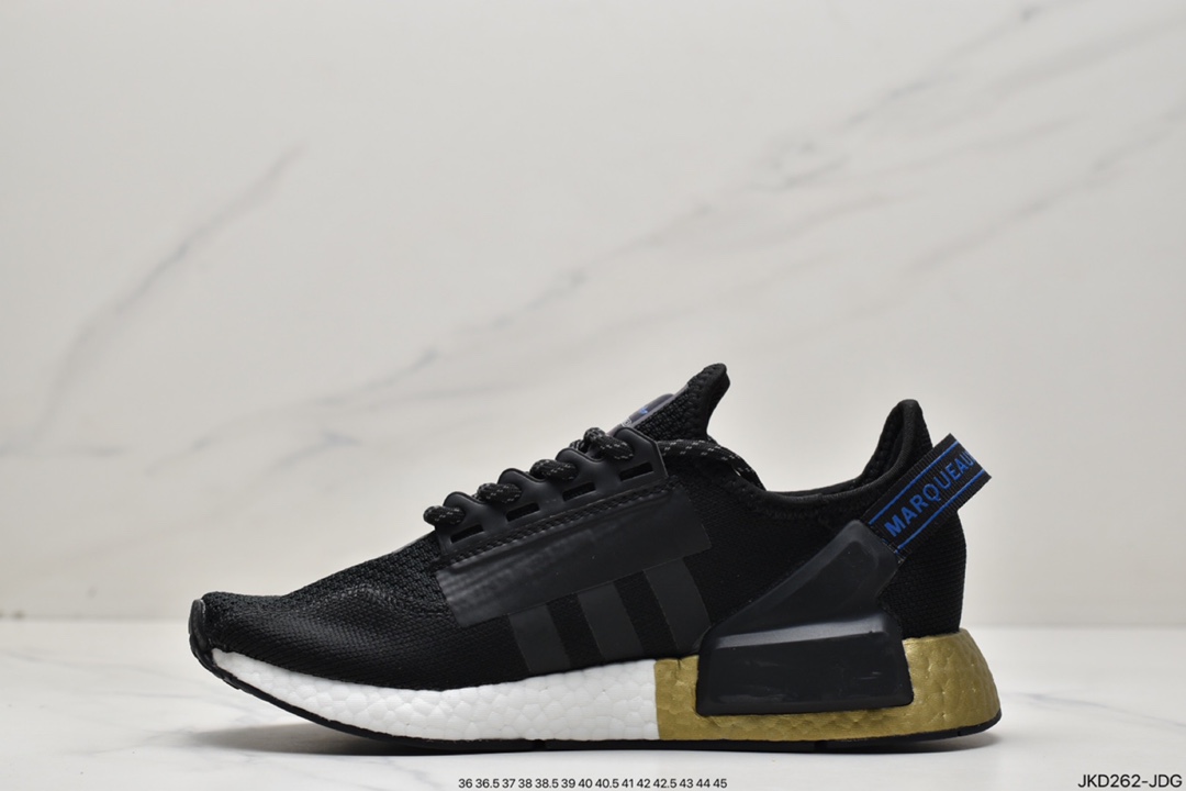 Adidas nmd popcorn series Adidas NMD R1 popcorn outsole casual running shoes FW8048