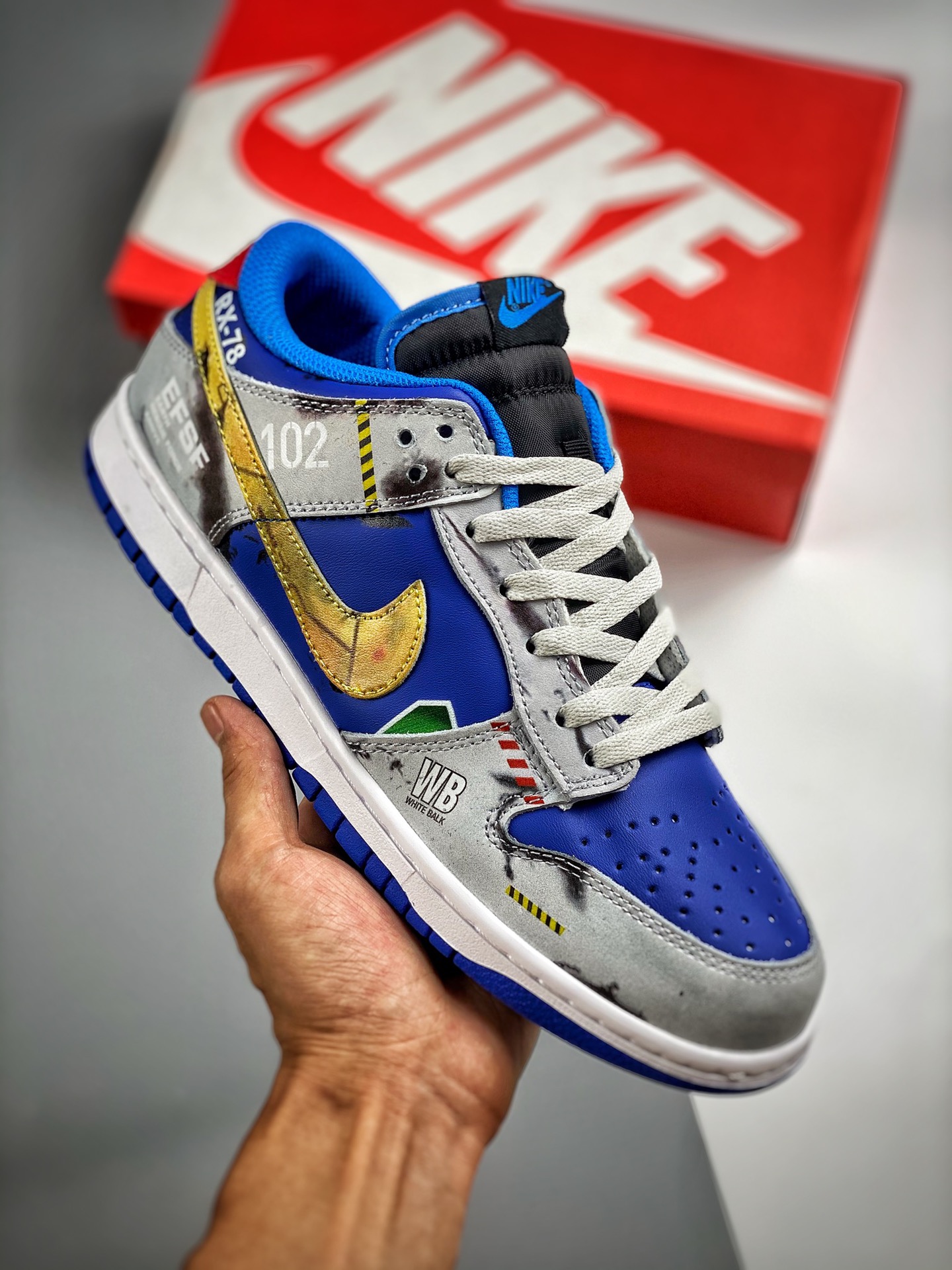 Núcleo 2 Nk Dunk SB Low deconstrucción con correas, producción original de fábrica grande, lanzamiento real, materiales…