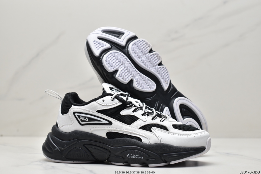 FILA couple models 2021 spring and summer new retro all-match sports daddy shoes