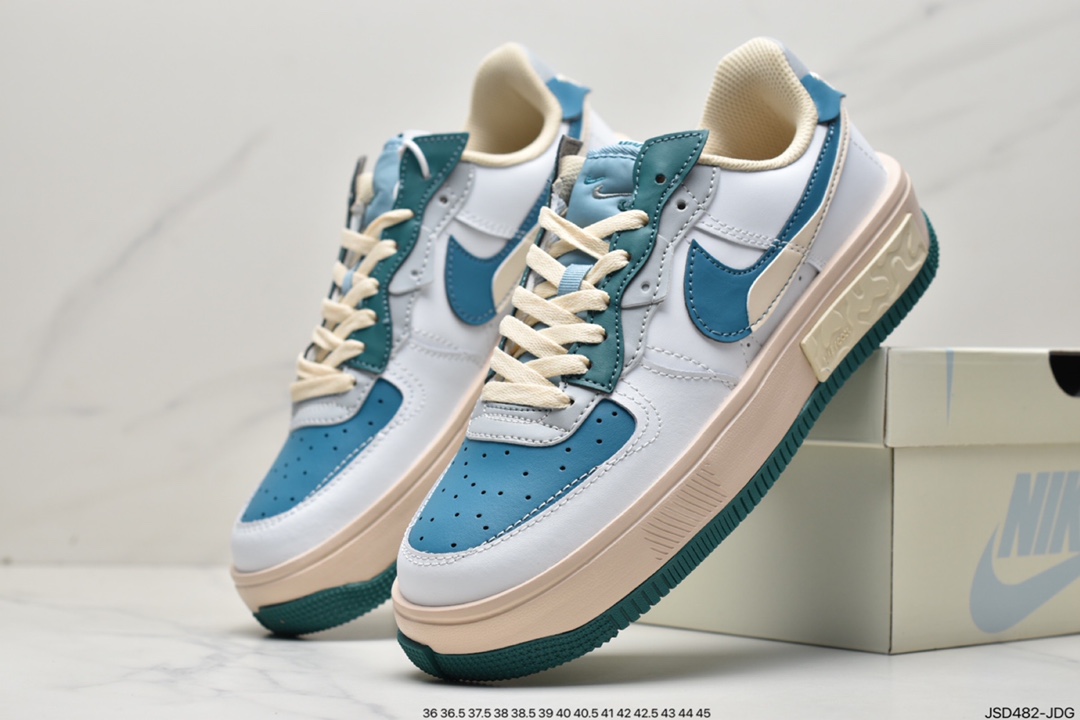 Air Force 1 '07 Low “骨白绿”拼接马卡龙原楦头原纸板CW6688-604 Air Force 1 '07 Low “骨白绿”拼接马卡龙原楦头原纸板CW6688-604