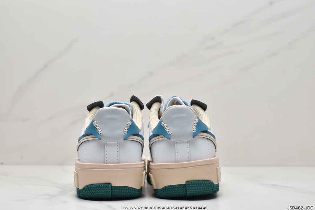 Air Force 1 '07 Low “骨白绿”拼接马卡龙原楦头原纸板CW6688-604 Air Force 1 '07 Low “骨白绿”拼接马卡龙原楦头原纸板CW6688-604