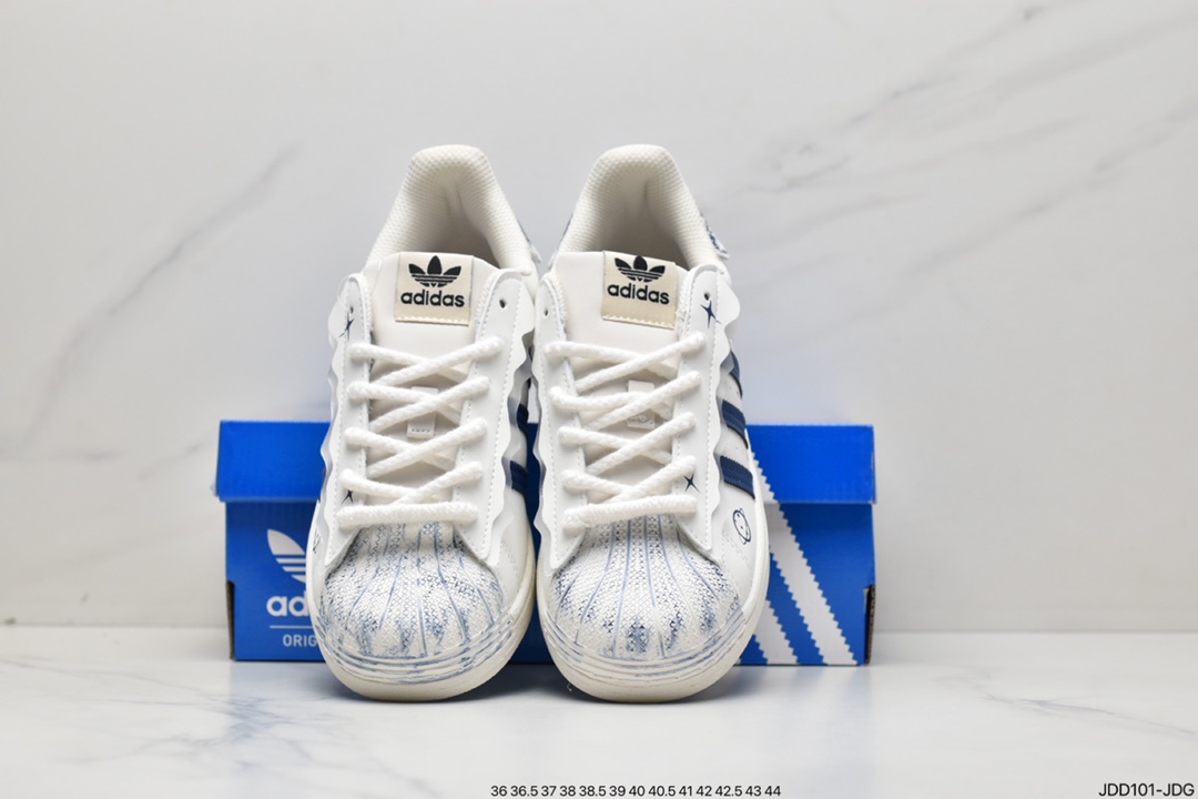 adidas三叶草 Originals Superstar”White/Black/Gold”贝壳头经典百搭休闲运动板鞋GW4441 adidas三叶草 Originals Superstar”White/Black/Gold”贝壳头经典百搭休闲运动板鞋GW4441