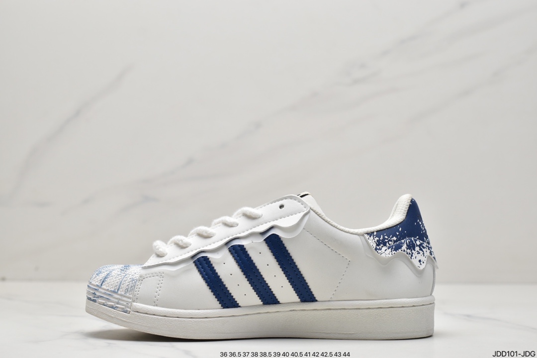 adidas三叶草 Originals Superstar”White/Black/Gold”贝壳头经典百搭休闲运动板鞋GW4441 adidas三叶草 Originals Superstar”White/Black/Gold”贝壳头经典百搭休闲运动板鞋GW4441