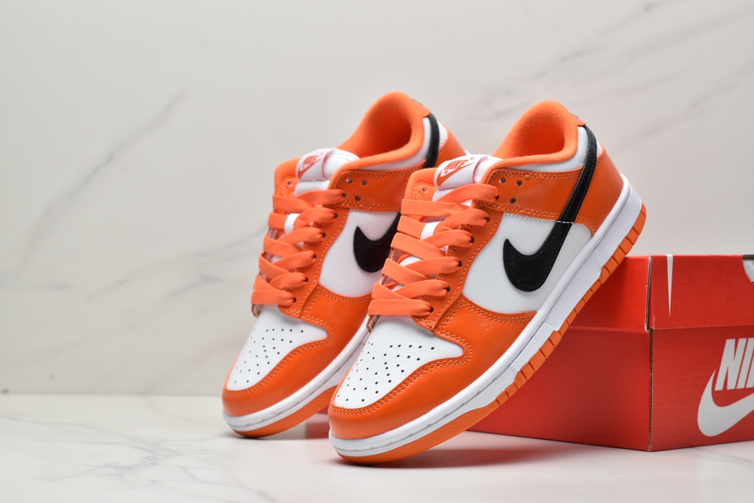 Nike SB Dunk Low 白黑橙纯原大厂出品 DJ9955-800 Nike SB Dunk Low 白黑橙纯原大厂出品 DJ9955-800