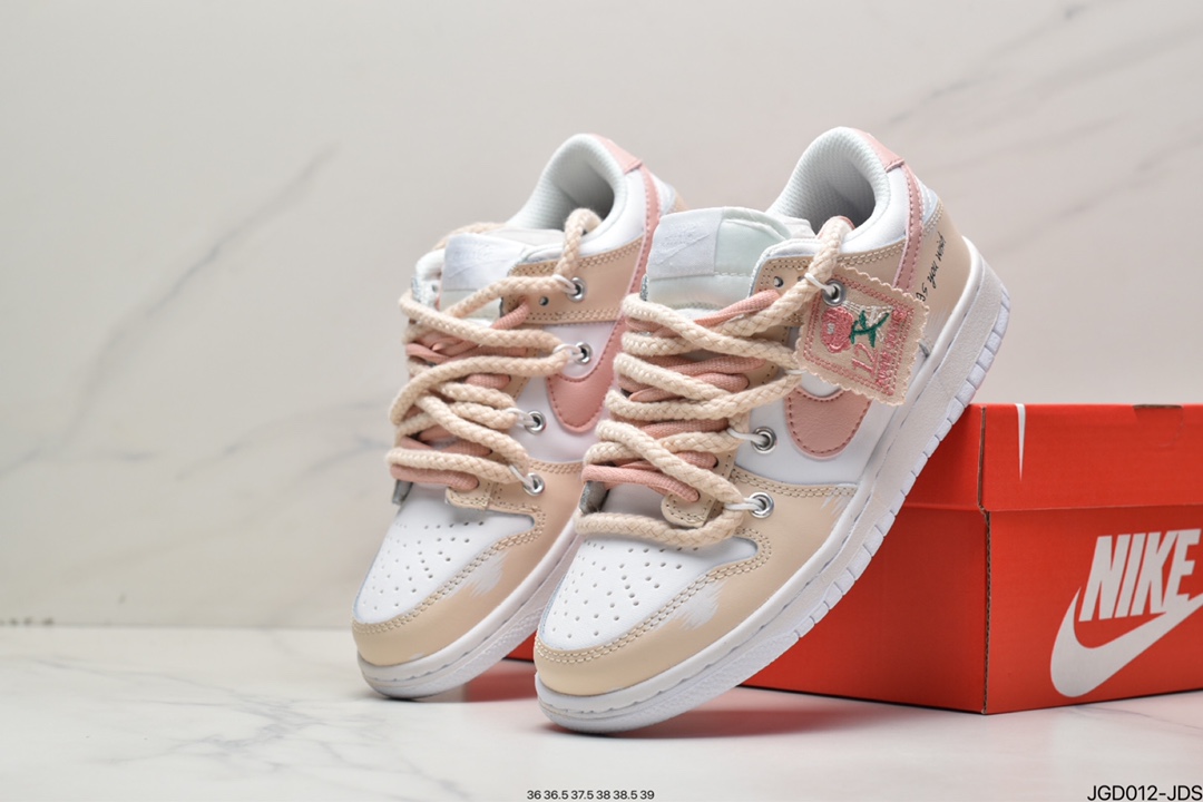 Nike SB Dunk Low Creamy/Tweed”解构绑带低帮DH9765-100