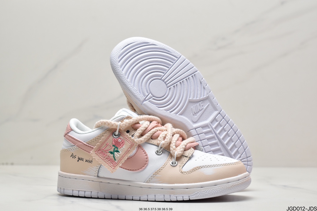 Nike SB Dunk Low Creamy/Tweed”解构绑带低帮DH9765-100