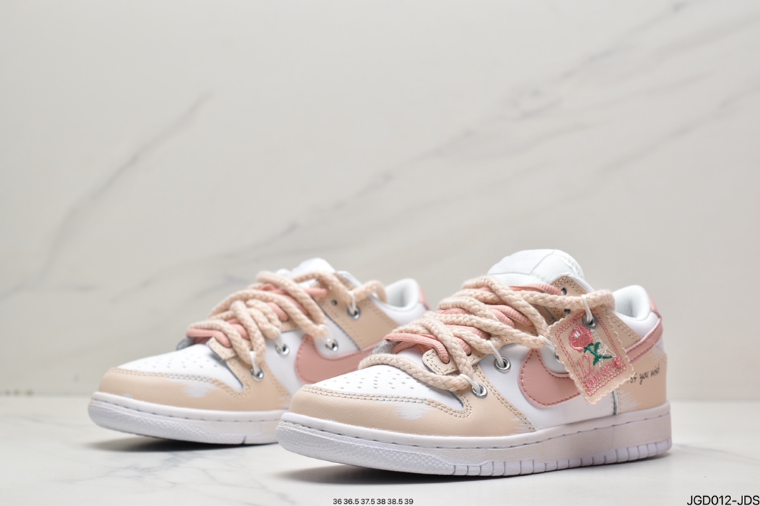 Nike SB Dunk Low Creamy/Tweed”解构绑带低帮DH9765-100