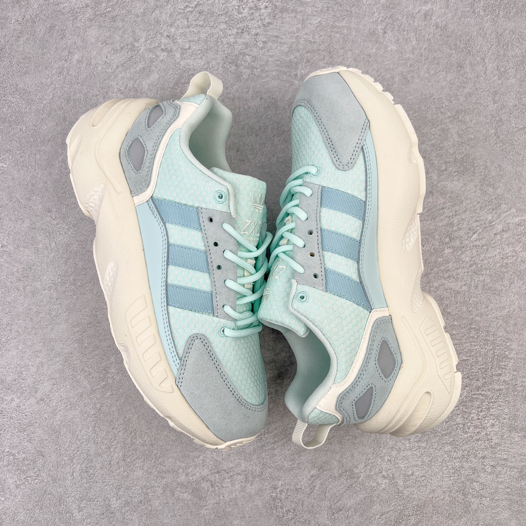 图片[3]-零售💰200 ＃福利特价‼AD Originals ZX2022 Boost 系列低帮缓震复古老爹风休闲运动慢跑鞋 ZX系列 以创新为核 不断探索美感、脚感 致力于助你活动自如 以这款ZX 22 BOOST经典鞋为例 EVA中底脚感舒适 迈步轻松 网眼鞋面和鞋带风格抢眼 部分采用再生材料 来自边角余料和消费后废旧衣物等废弃物 旨在减少生产原生材料对环境的影响 系带设计 网眼布和绒面革鞋面 织物衬里 EVA 橡胶外底 部分鞋面采用再生材料打造 尺码：36 36⅔ 37⅓ 38 38⅔ 39⅓ 40 40⅔ 41⅓ 42 42⅔ 43⅓ 44 45  编码：Cby2936000-运动鞋