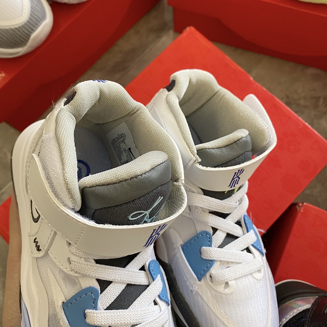 图片[7]-~ 实拍｜配色很干净，很清爽，日常搭配运动风休闲风都可以。很百搭，上脚很舒服，包裹性很好，送给热爱篮球的小朋友礼物，是个不错的选择😝-选品中心