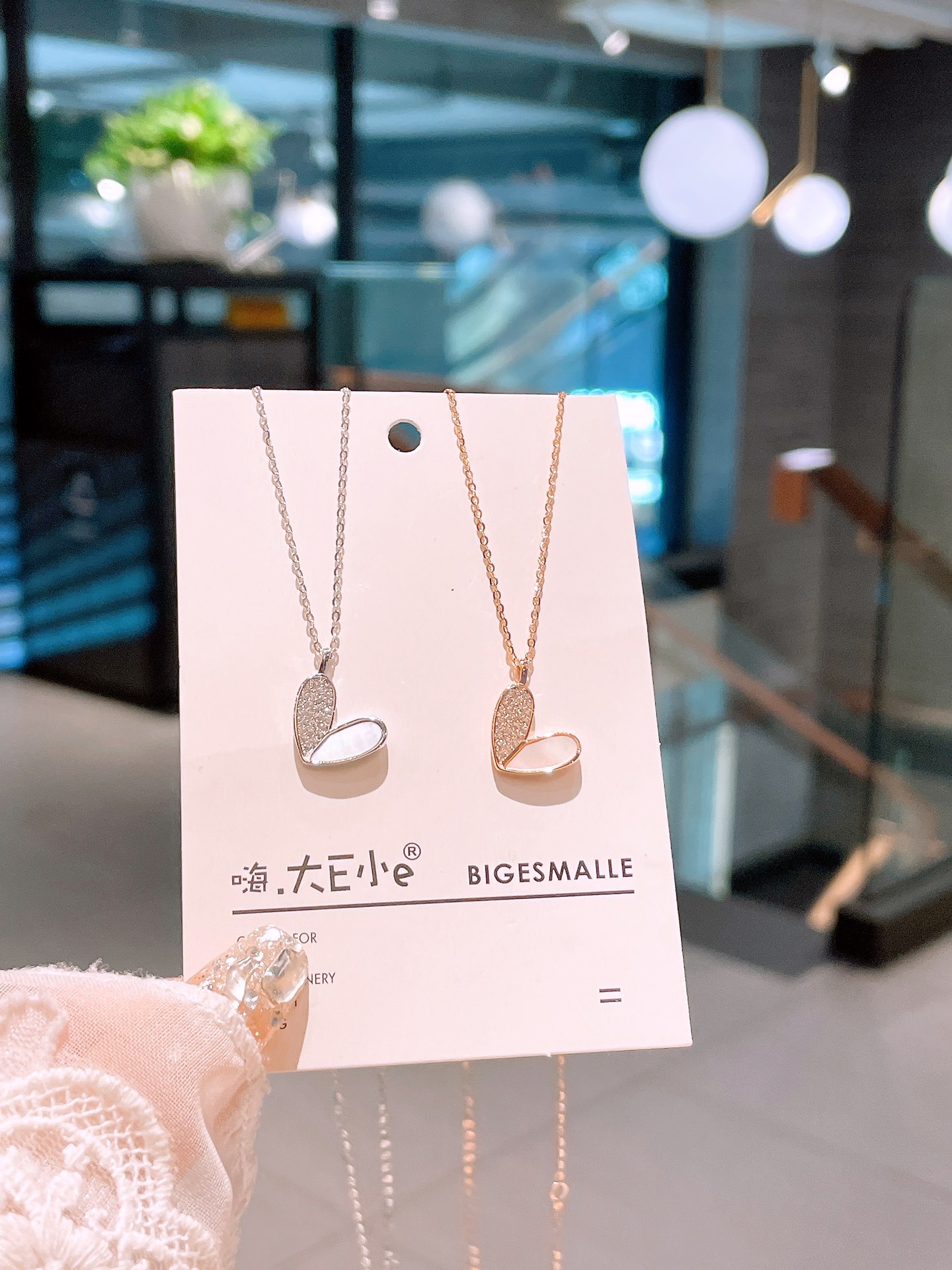 S925 Sterling Silver Necklace Intellectual Workplace Silver