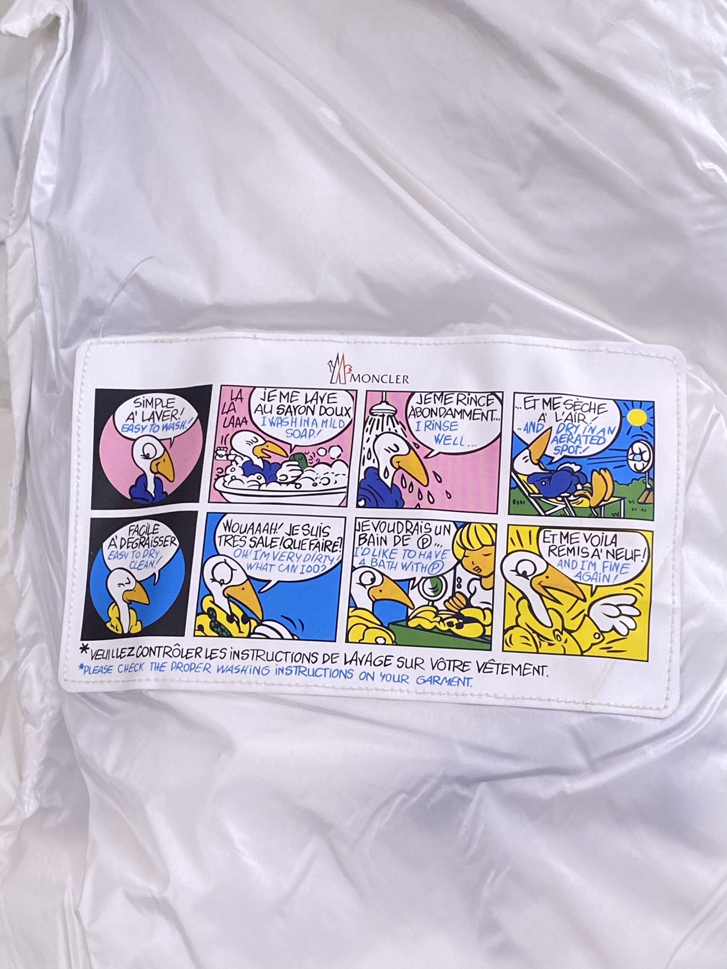 Moncler 蒙口 男款羽绒服 防風手袖付き 保暖性抜群