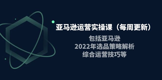 【电商上新】021.米谷学堂·亚马逊运营实操课（每周更新）