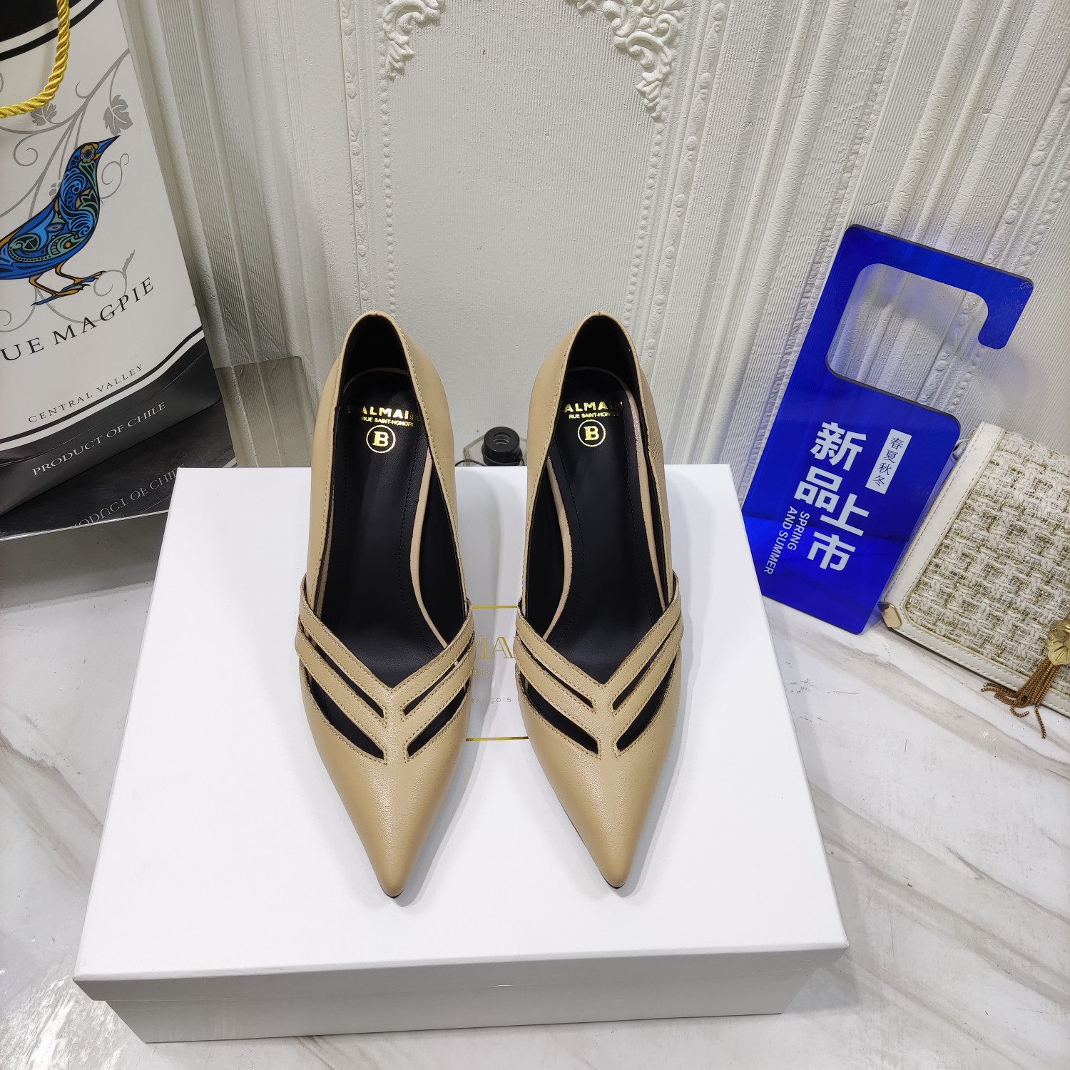 “2022 Spring/Summer Zenium High Heels: Hybrid Sheep Skin, Italian Soles, 9.5CM” - 图片 5