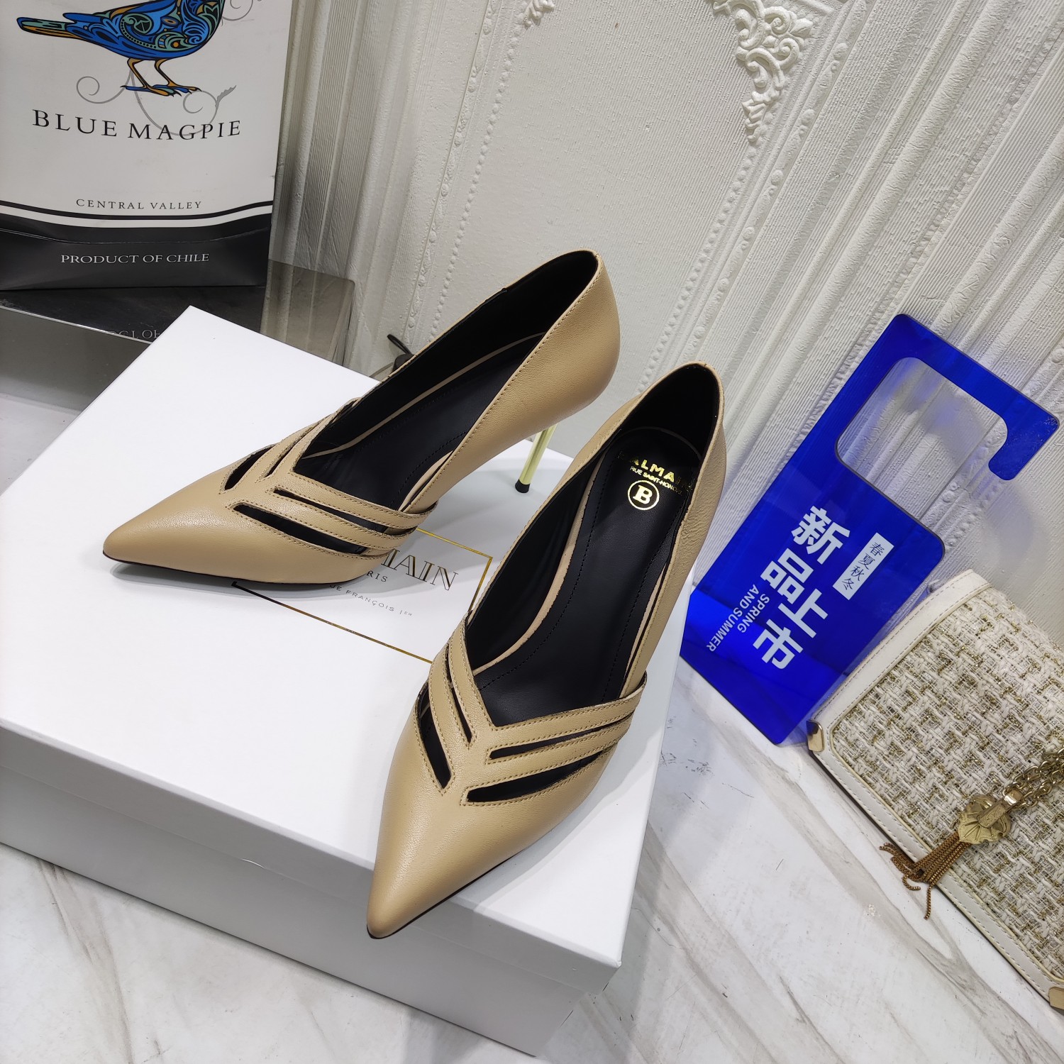 “2022 Spring/Summer Zenium High Heels: Hybrid Sheep Skin, Italian Soles, 9.5CM” - 图片 2