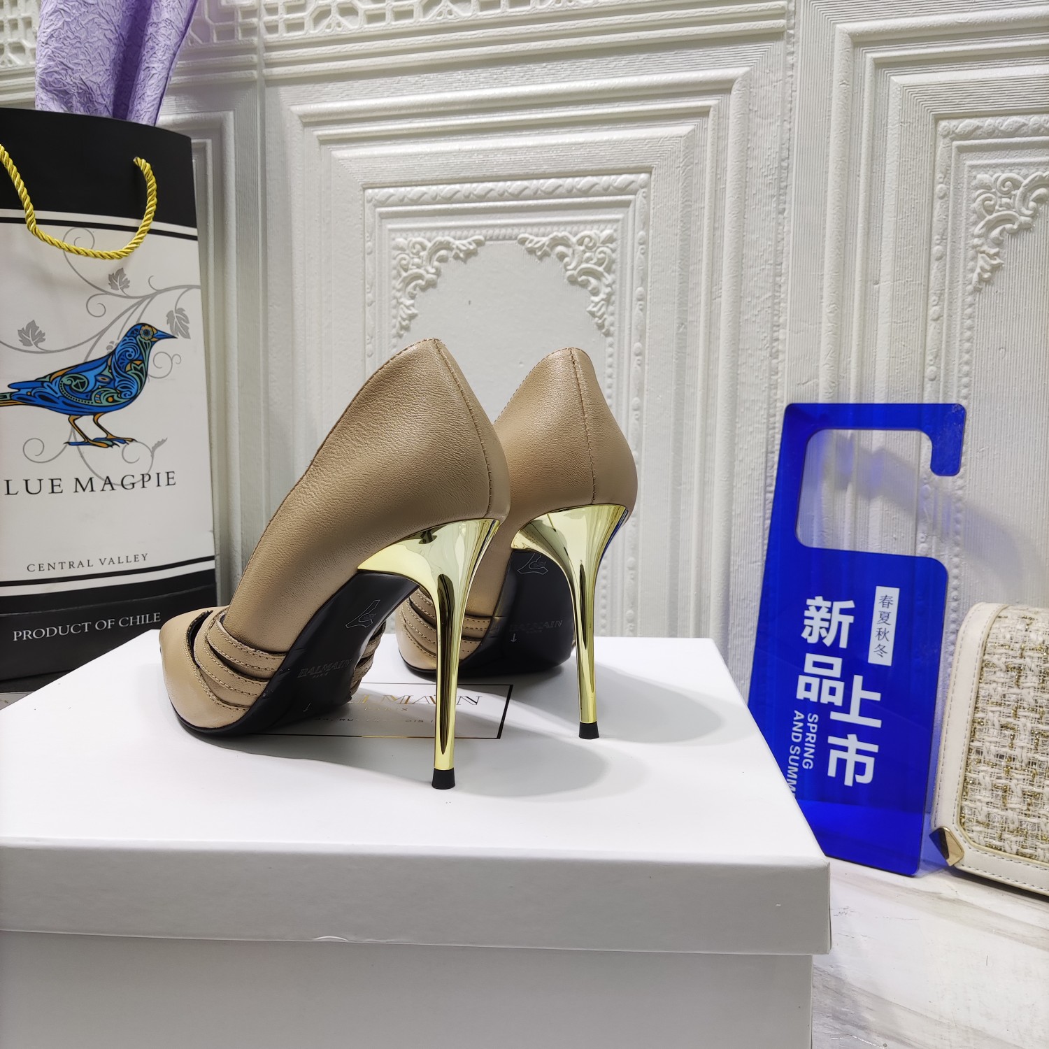 “2022 Spring/Summer Zenium High Heels: Hybrid Sheep Skin, Italian Soles, 9.5CM” - 图片 6