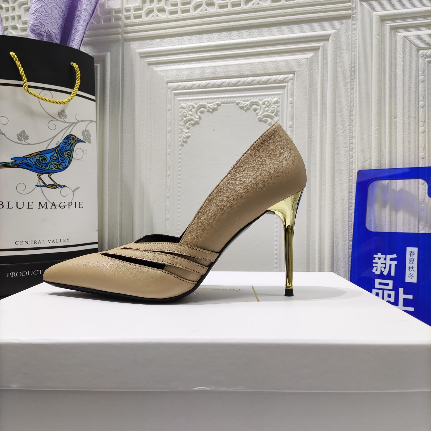 “2022 Spring/Summer Zenium High Heels: Hybrid Sheep Skin, Italian Soles, 9.5CM” - 图片 9