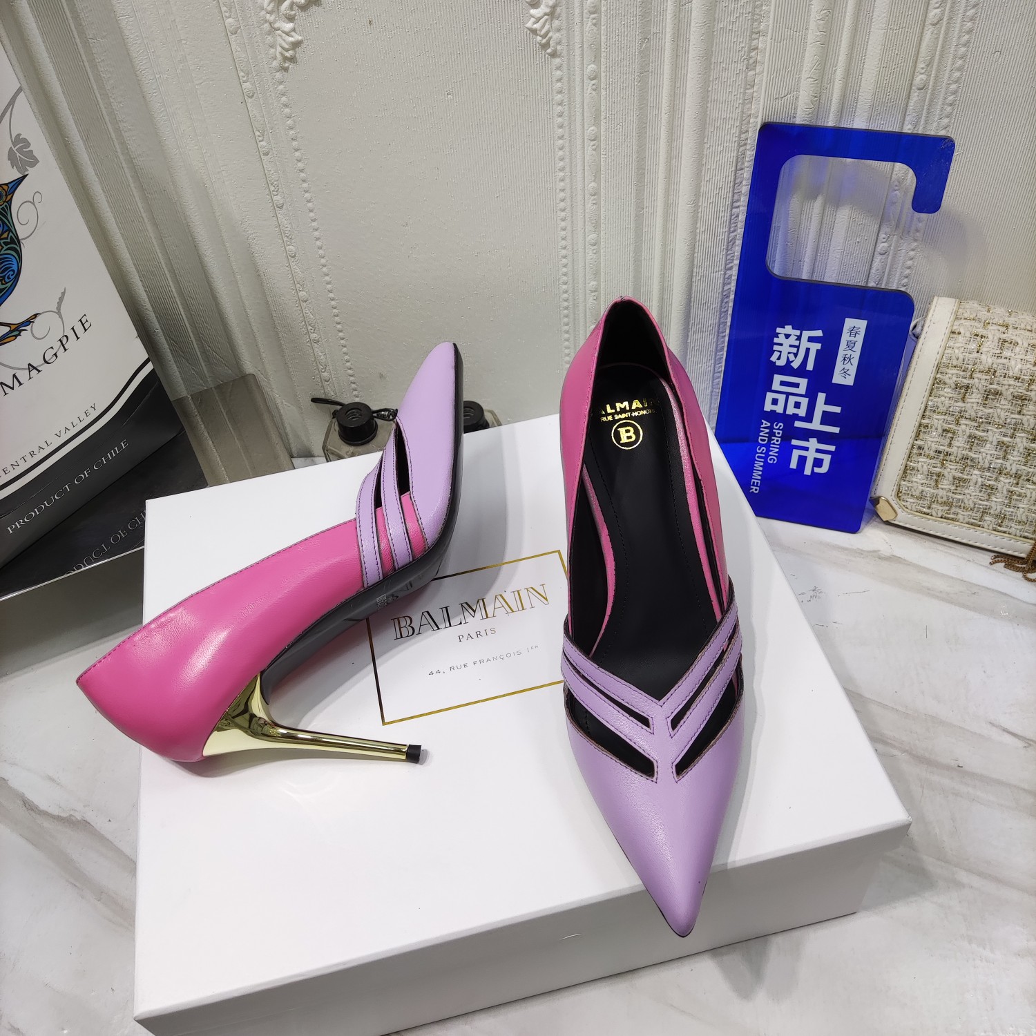 “Zenium 2022 Spring/Summer High Heels: Premium Sheepskin, Italian Soles, 9.5CM Height” - 图片 7
