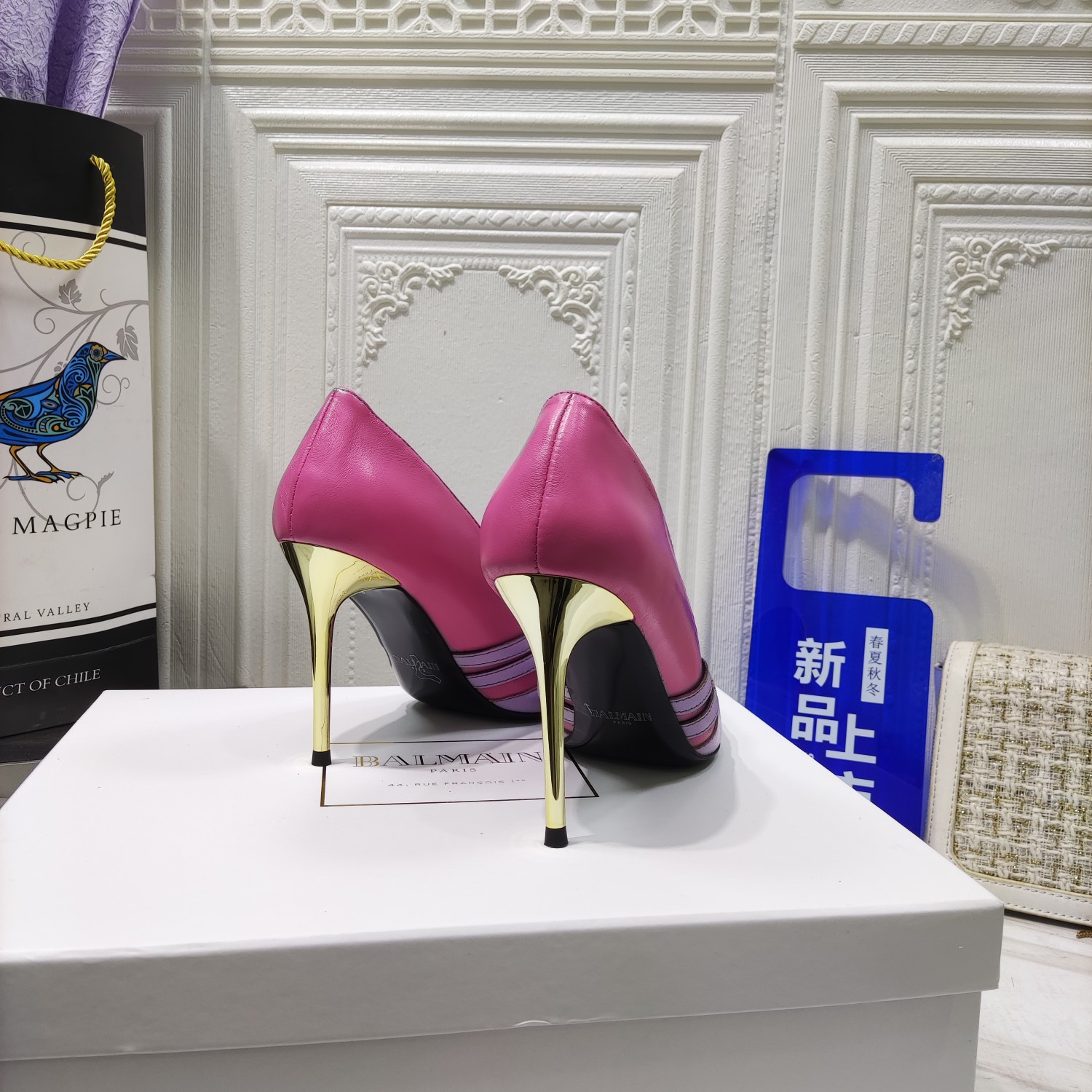 “Zenium 2022 Spring/Summer High Heels: Premium Sheepskin, Italian Soles, 9.5CM Height” - 图片 8