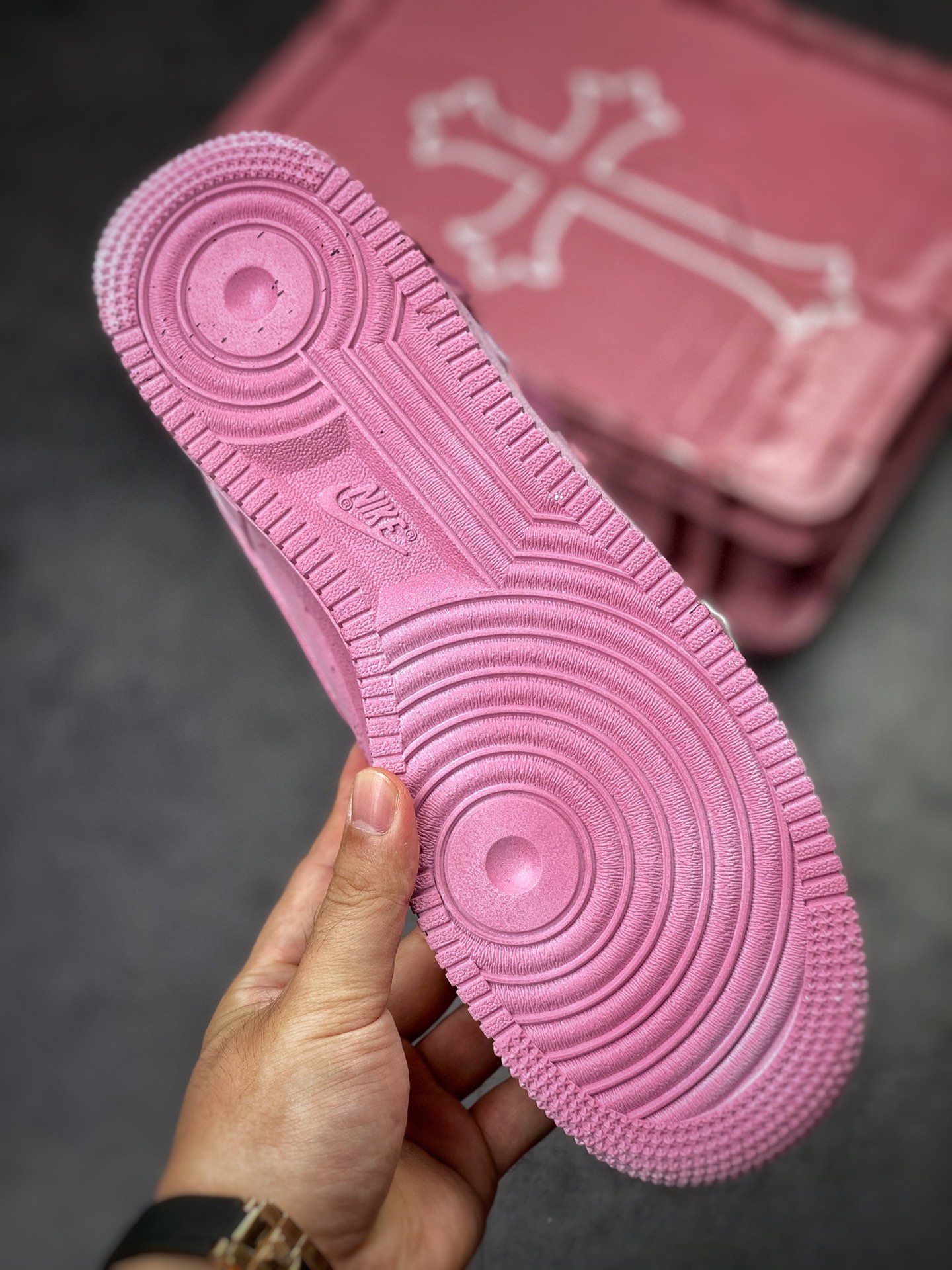 350 Nike Air Force 1 Low 07 粉色克罗心