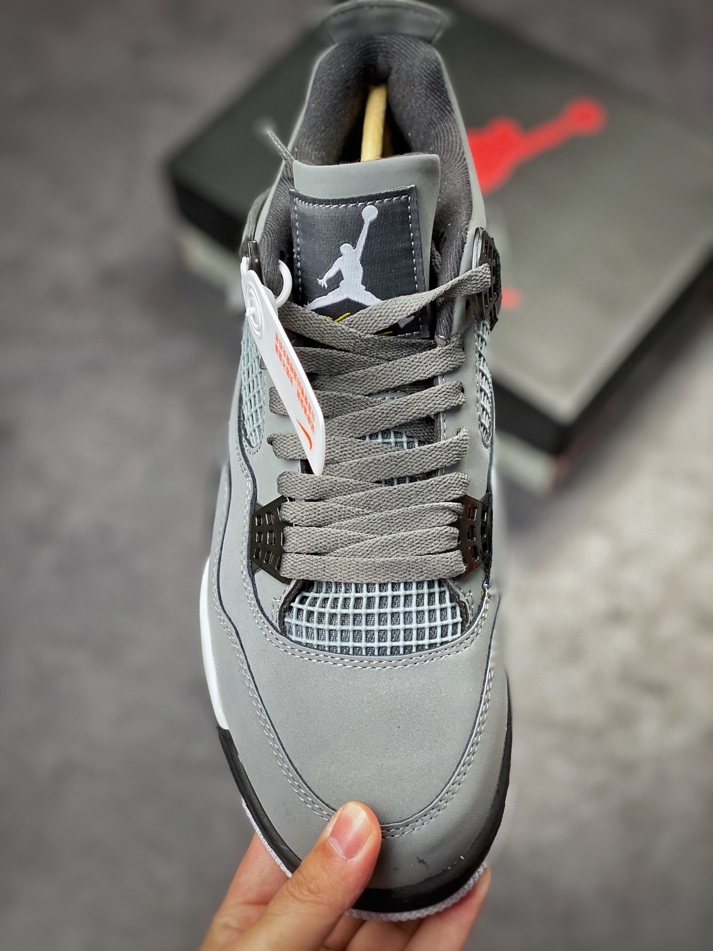 240 Air Jordan 4 Retro 酷灰 灰老鼠 308497-007