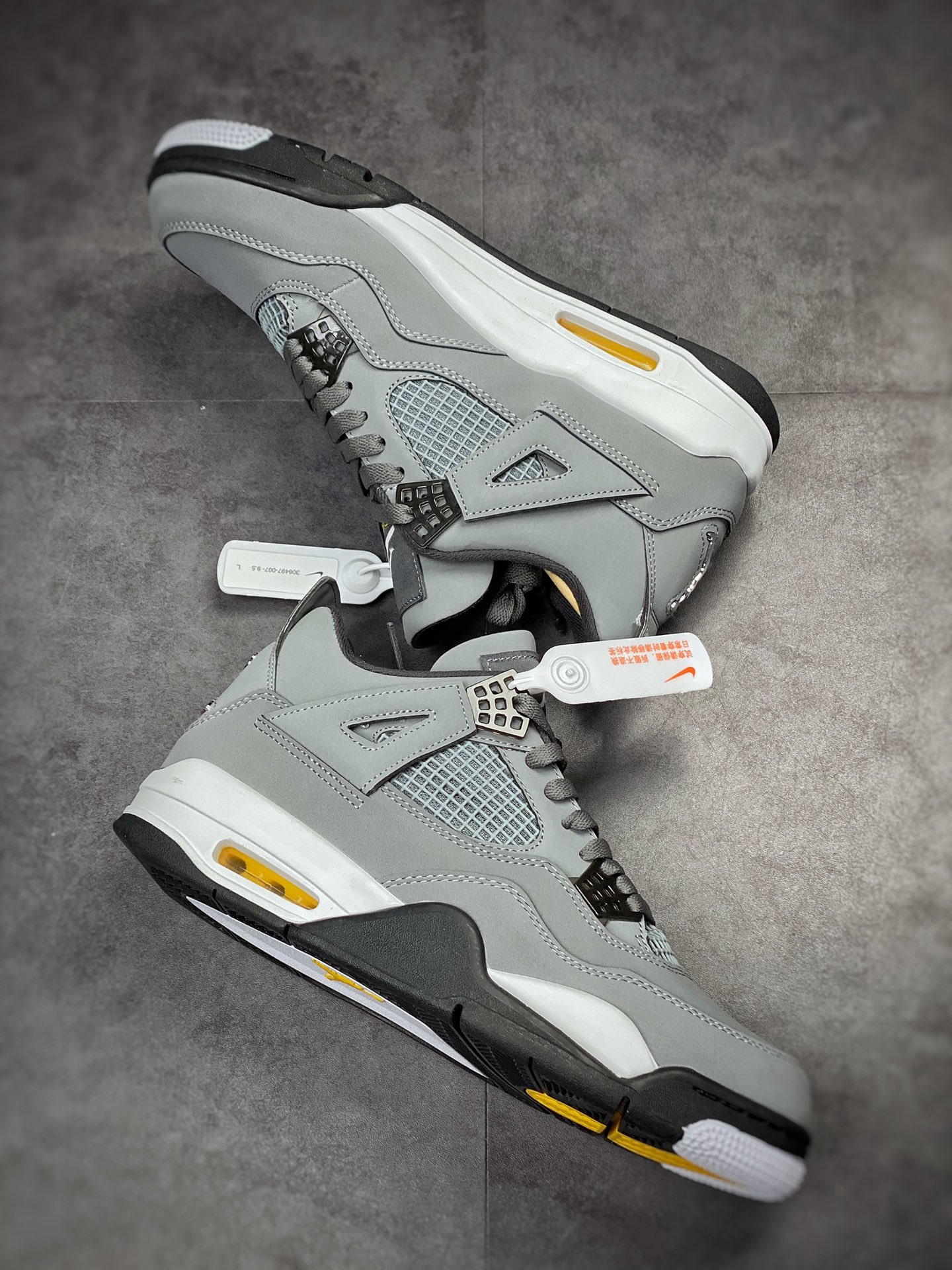 240 Air Jordan 4 Retro 酷灰 灰老鼠 308497-007